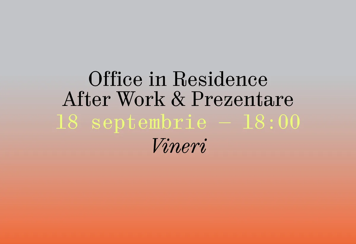 Office in Residence After Work and Presenatation